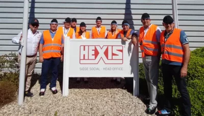 Visite d'Hexis par Docuworld